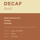 Brazil Decaf Coffee | Specialty-Grade & Smooth Finish