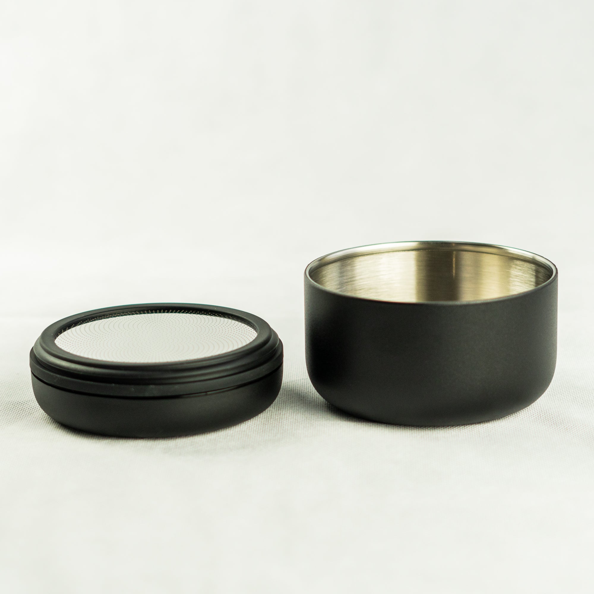 Fellow atmos coffee vacuum coffee storage canister black