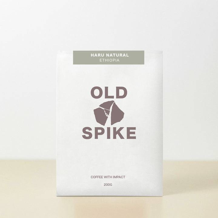 Old Spike specialty Ethiopian coffee Haru Natural