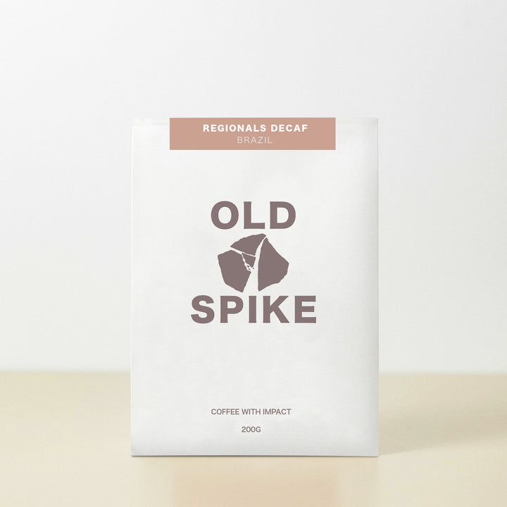 Old Spike Brazilian Decaf Specialty Coffee Bag