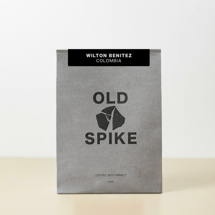 Old Spike specialty Colombian coffee beans Wilton Benitez 