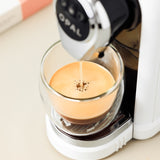 Old Spike Coffee Pod Nespresso Machine Pouring a Coffee